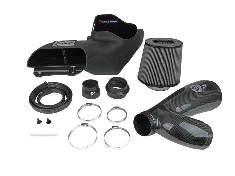 aFe 17-20 Ford F-150/Raptor Track Series Carbon Fiber Cold Air Intake System With Pro DRY S Filters