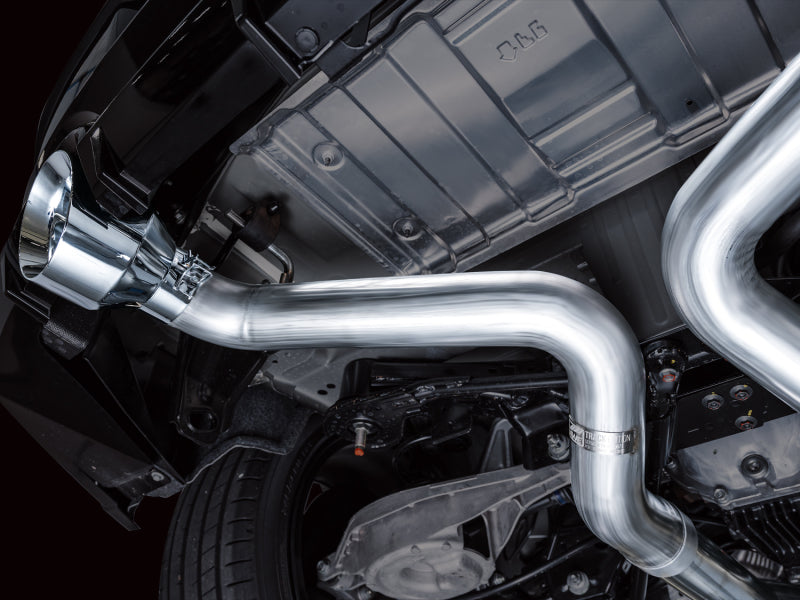 AWE Tuning 2023 Nissan Z RZ34 RWD Track Edition Cat-Back Exhaust System w/ Chrome Silver Tips