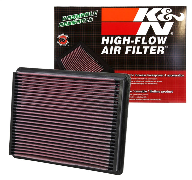 K&N 02-09 Cadillac / 99-09 Chevy/GMC PickUp Drop In Air Filter