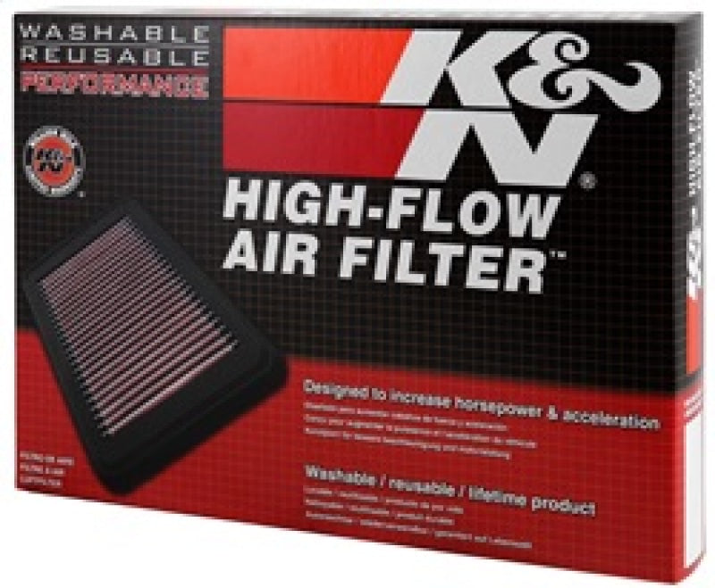 K&N 2016-2017 Nissan Titan XD V8-5.6L F/I Drop In Air Filter