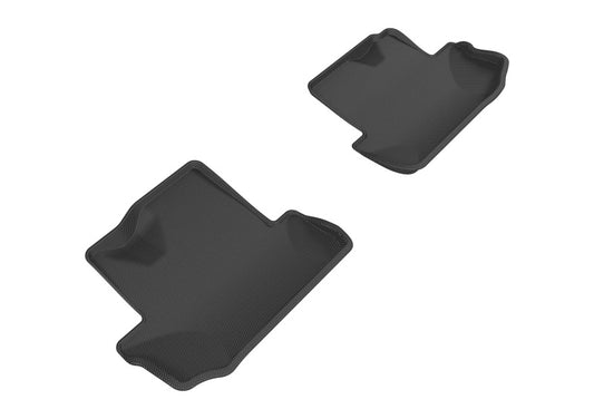 3D MAXpider 2016-2020 Chevrolet Camaro Kagu 2nd Row Floormats - Black