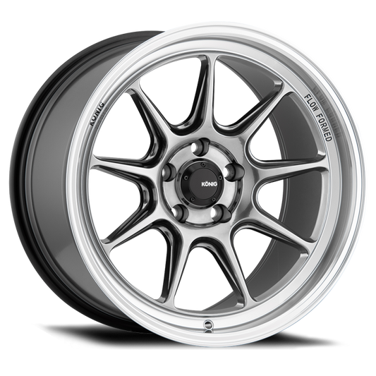 Konig Countergram 15x8 4x100 ET25 Hyper Chrome / Machined Lip