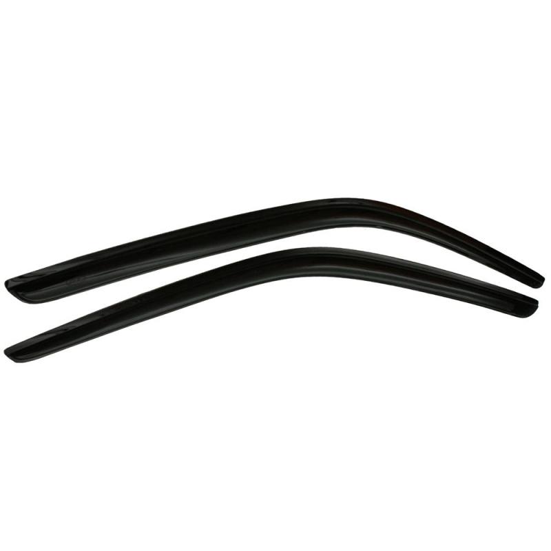 AVS 09-18 Dodge RAM 1500 Standard Cab Ventvisor Outside Mount Window Deflectors 2pc - Smoke