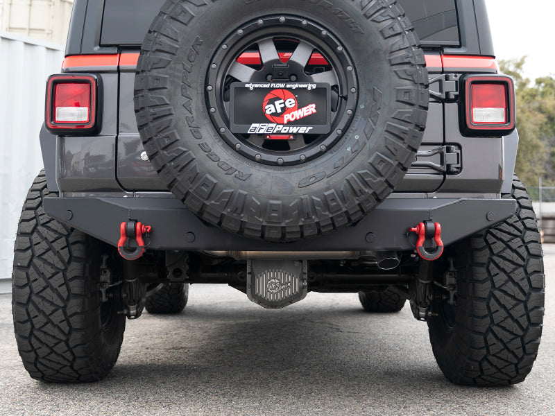 aFe MACH Force-Xp Hi-Tuck 3in 409 SS 18-20 Jeep Wrangler JL 2.0/3.6 Axle-Back Exhaust