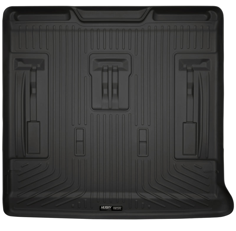 Husky Liners 07-13 GM Escalade/Suburban/Yukon WeatherBeater Black Rear Cargo Liners