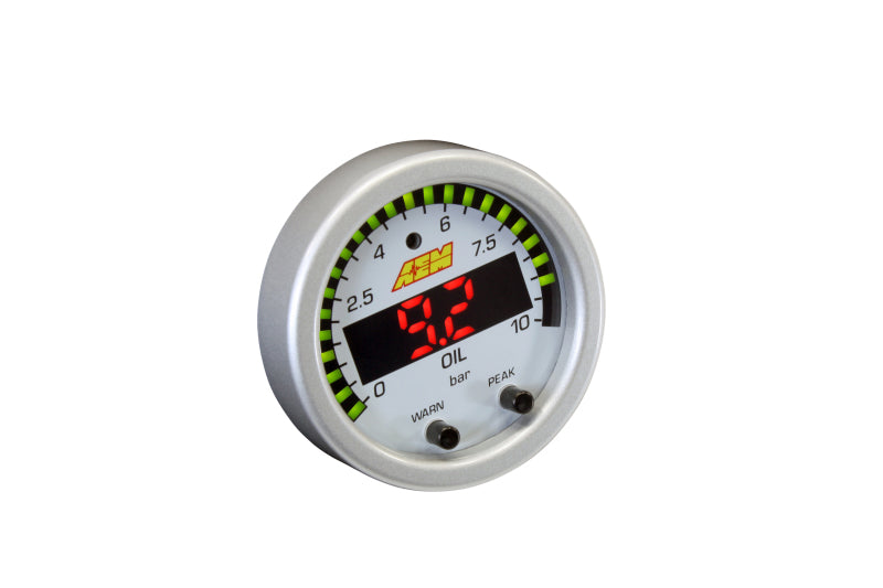 AEM X-Series 0-150 Oil Pressure Gauge Kit