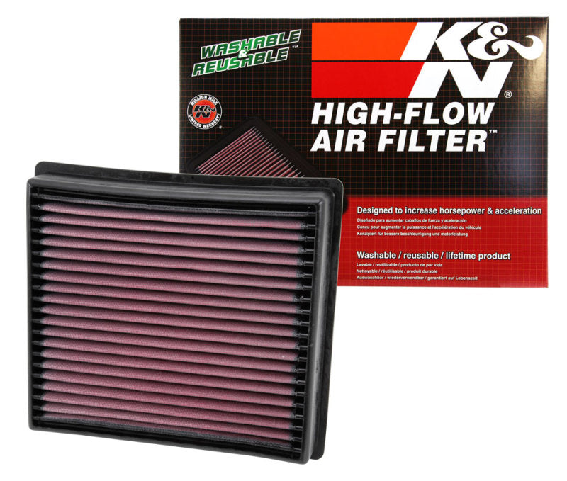 K&N Replacement Panel Air Filter for 13-14 Dodge Ram 2500/3500/4500/5500 6.7L L6 Diesel