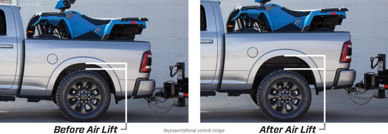 Air Lift LoadLifter 5000 Ultimate Rear Air Spring Kit for 07-10 Chevrolet Silverado 3500 w/ Bed