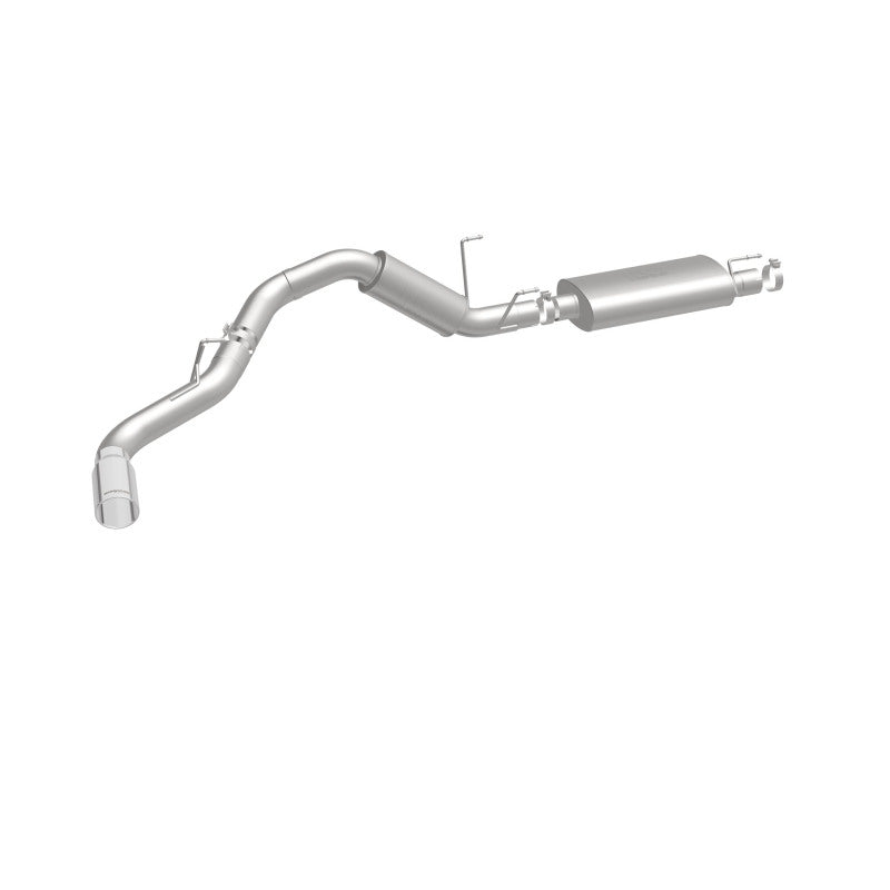 MagnaFlow Cat-Back, SS, 4in, Single Pass Side Rear Exit 5in Tip 14-15 Ram 2500 6.4L V8 CC LB/MC SB