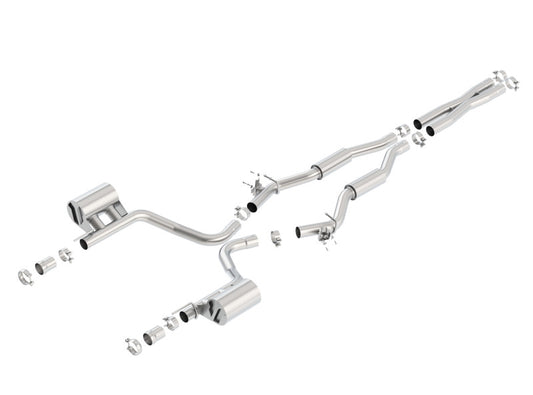 Borla 15-16 Dodge Challenger SRT 392 S-Type Catback Exhaust Single Split Rear Exit (No Tip)