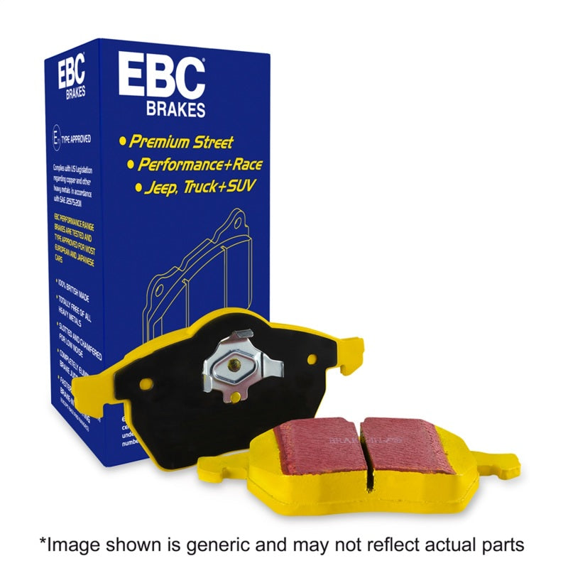 EBC 09-14 Cadillac Escalade 6.0 Hybrid Yellowstuff Rear Brake Pads