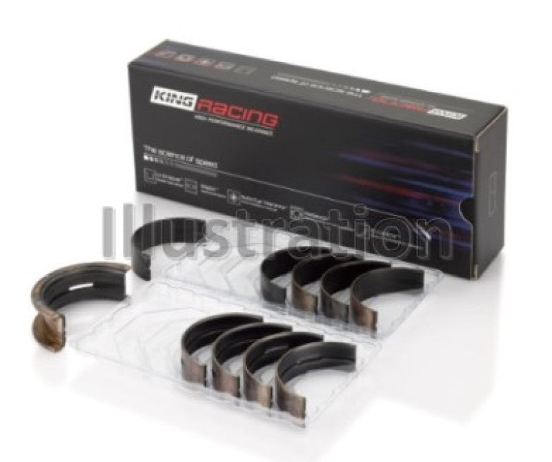 King Engine Bearings Ford 2.0 2.3L EcoBoost Crankshaft Main Bearing Set (Set of 5)