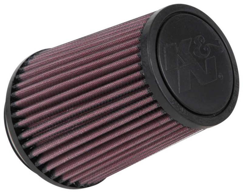 K&N Filter Universal Rubber Filter 3  Flange 4 1/2 Base inch 3 1/2 inch Top 5 3/4 inch Height