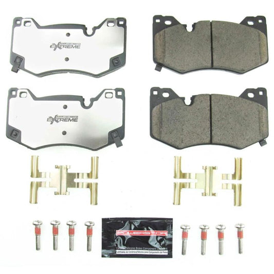 Power Stop 2020 Chevrolet Corvette Front Z26 Extreme Street Brake Pads w/Hardware