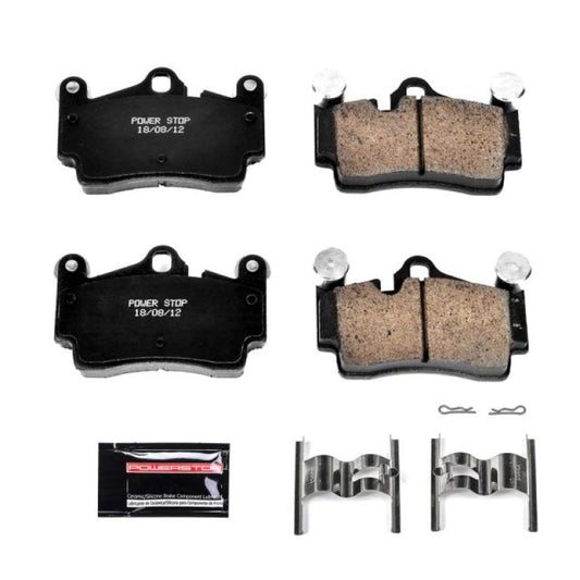 Power Stop 07-15 Audi Q7 Rear Z23 Evolution Sport Brake Pads w/Hardware