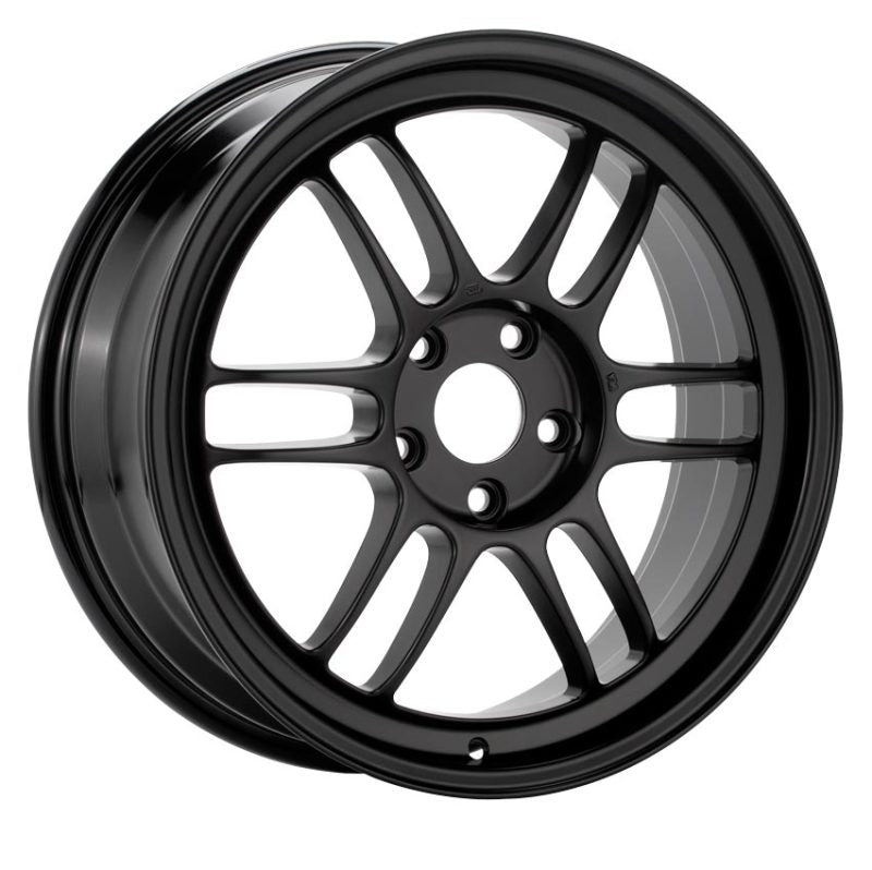 Enkei RPF1 17x9 5x114.3 45mm Offset 73mm Bore Matte Black Wheel  RX8