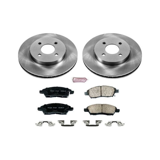 Power Stop 12-18 Nissan Versa Front Autospecialty Brake Kit