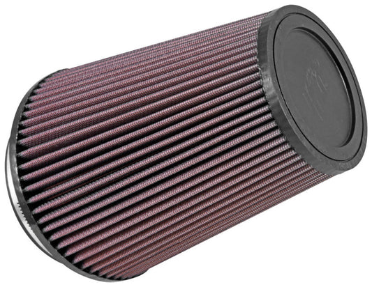 K&N Filter Universal Clamp-On Air Filter 5in Flange / 6-1/2in Base / 4-3/8in Top / 8in Height