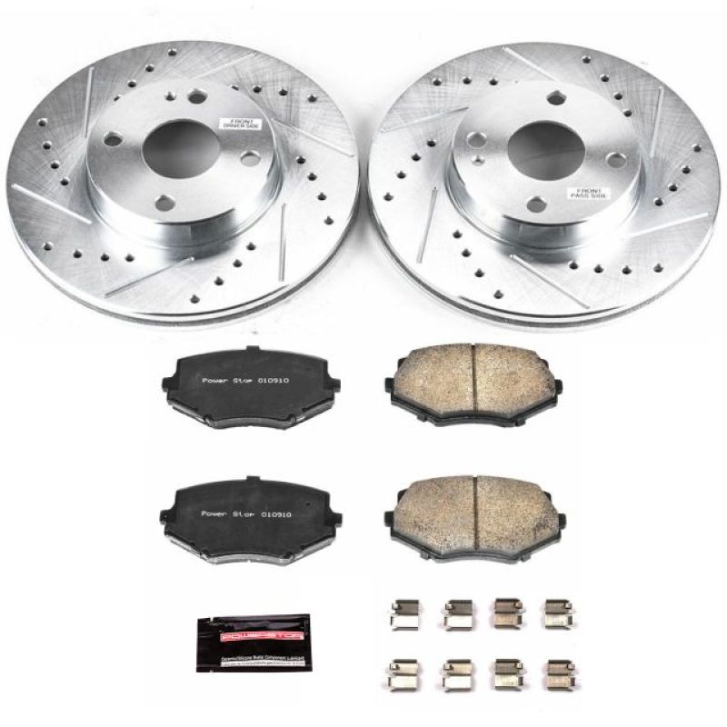 Power Stop 94-97 Mazda Miata Front Z23 Evolution Sport Brake Kit