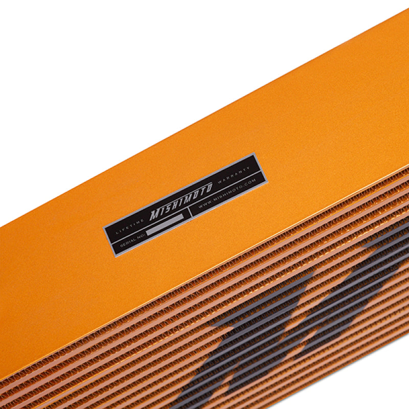 Mishimoto Universal Silver R Line Intercooler Overall Size: 31x12x4 Core Size: 24x12x4 Inlet /Outlet