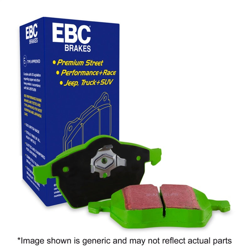 EBC 15+ Cadillac Escalade Ext/Esv 6.2 2WD Greenstuff Front Brake Pads