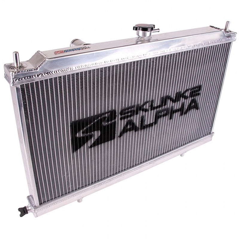 Skunk2 Alpha Series 88-91 Honda CRX/Civic Radiator (Full Size) (Dual Core) (Manual Trans.)