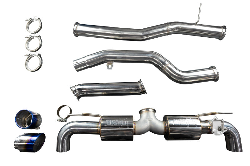 Injen 20-21 Toyota Supra 3.0L Turbo 6cyl SS Cat-Back Exhaust w/ Burnt Tips